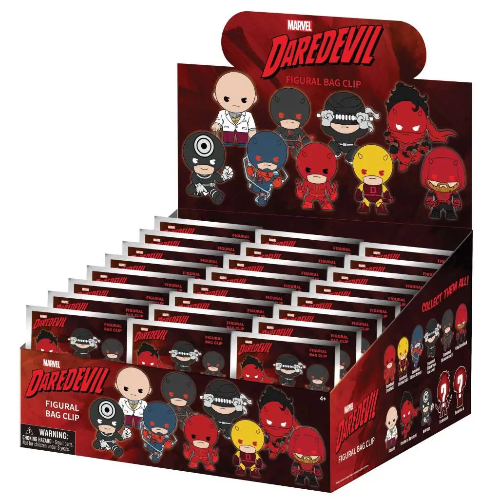DAREDEVIL - Classic Bag Clip Blind Box Display(24) - Figurine